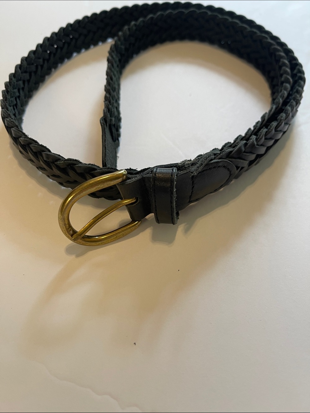 Vtg Surrey Braided Leather Belt